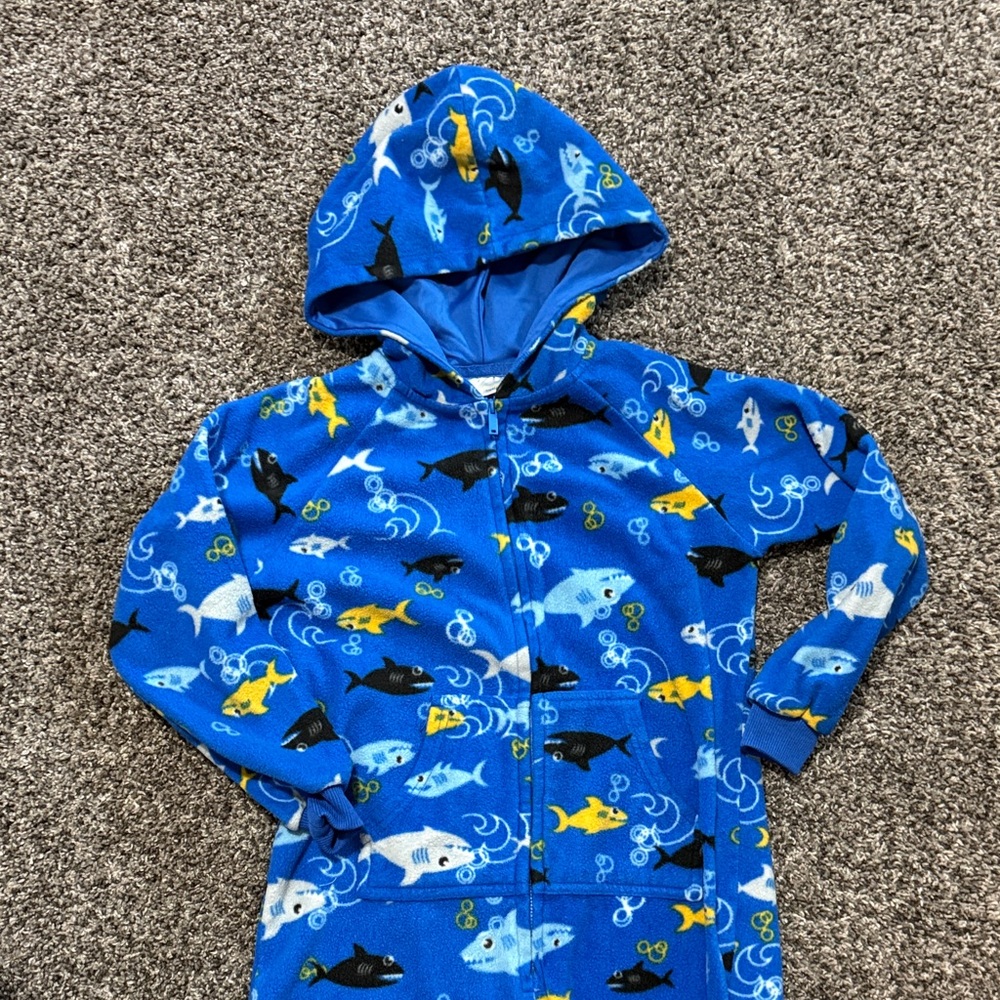 Boys Footed Warm Pajamas